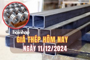 Giá thép hôm nay 11/12: Thép trong nước ổn định, thép quốc tế tăng mạnh