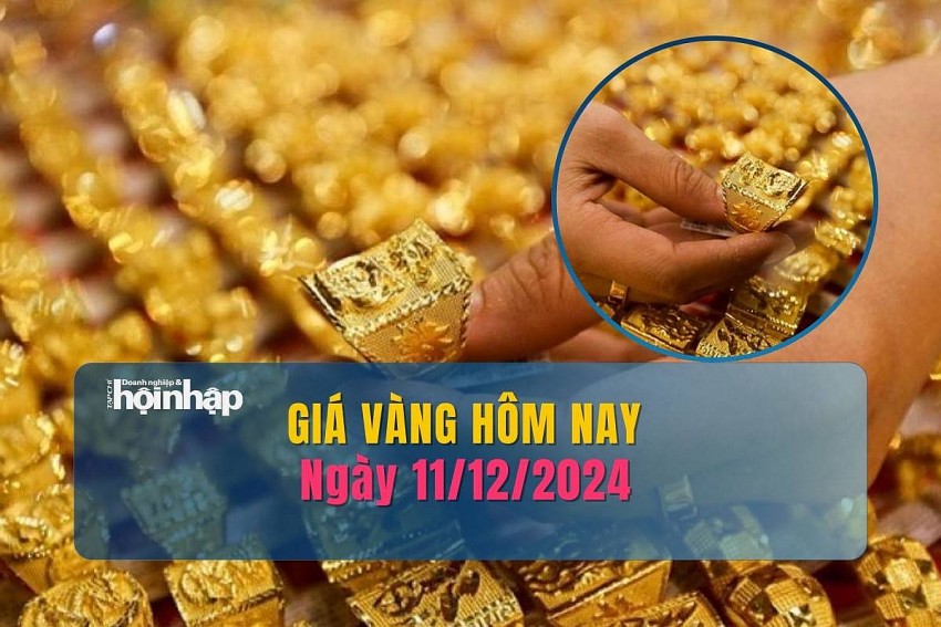 Giá vàng hôm nay 11/12: Vàng thế giới tăng vọt, vàng nhẫn tiến sát mốc 85 triệu đồng/lượng