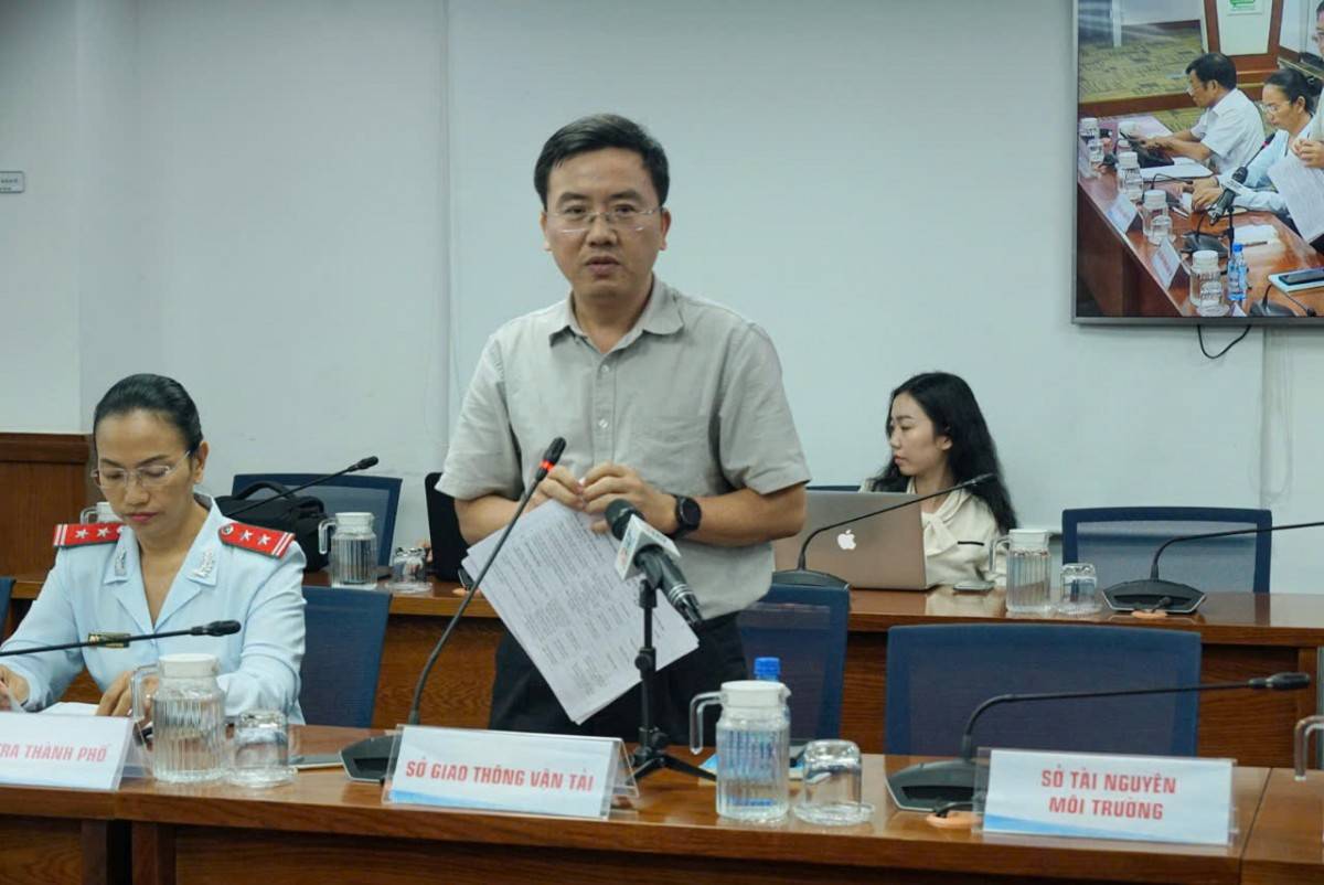 ông Ngô Hải Đường - Trưởng phòng Quản lý vận tải, Sở GTVT TP. Hồ Chí Minh