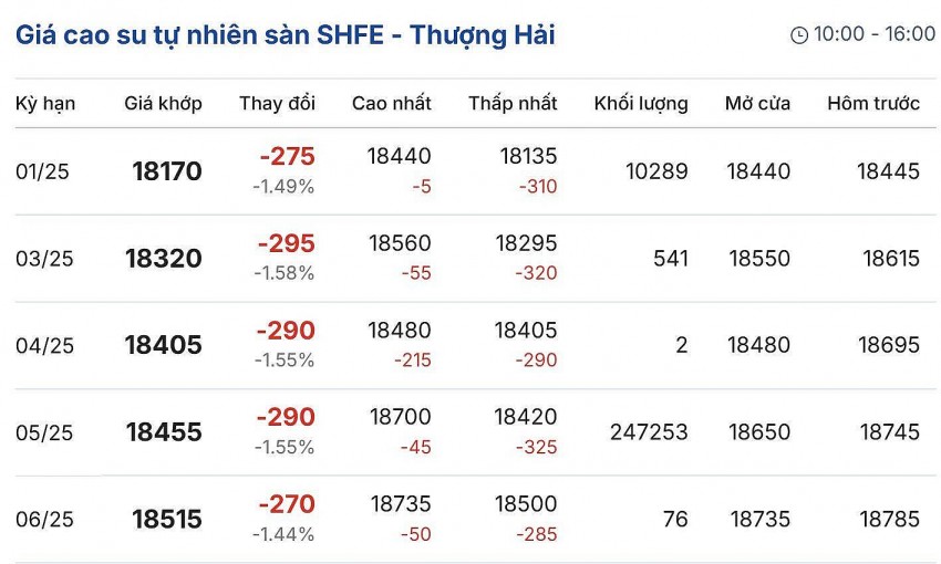 Cập nhật: 13/12/2024 lúc 08:30:01 (delay 10 phút) Cập nhật: 13/12/2024 lúc 08:30:01 (delay 10 phút)