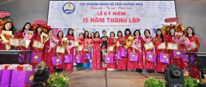 Hội Doanh nhân nữ Khánh Hòa tích cực tham gia công tác xã hội - từ thiện