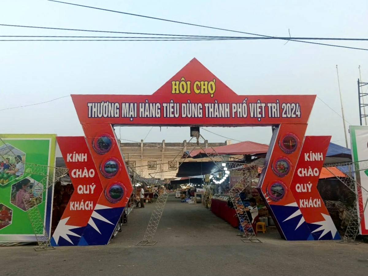 Phú Thọ: Tăng cường các hoạt động phát triển thị trường và kích cầu tiêu dùng