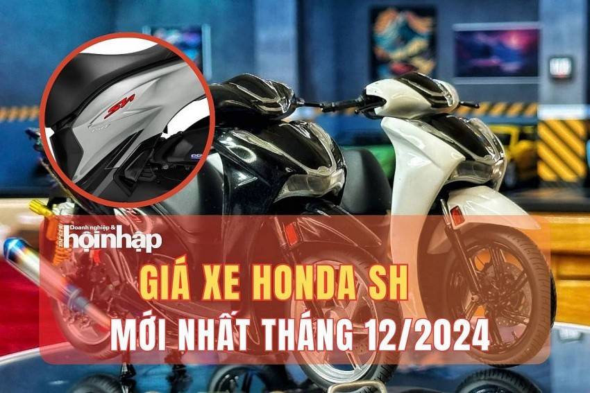 Giá xe máy Honda SH mới nhất tháng 12/2024, giá xe SH bản tiêu chuẩn từ 73 triệu đồng