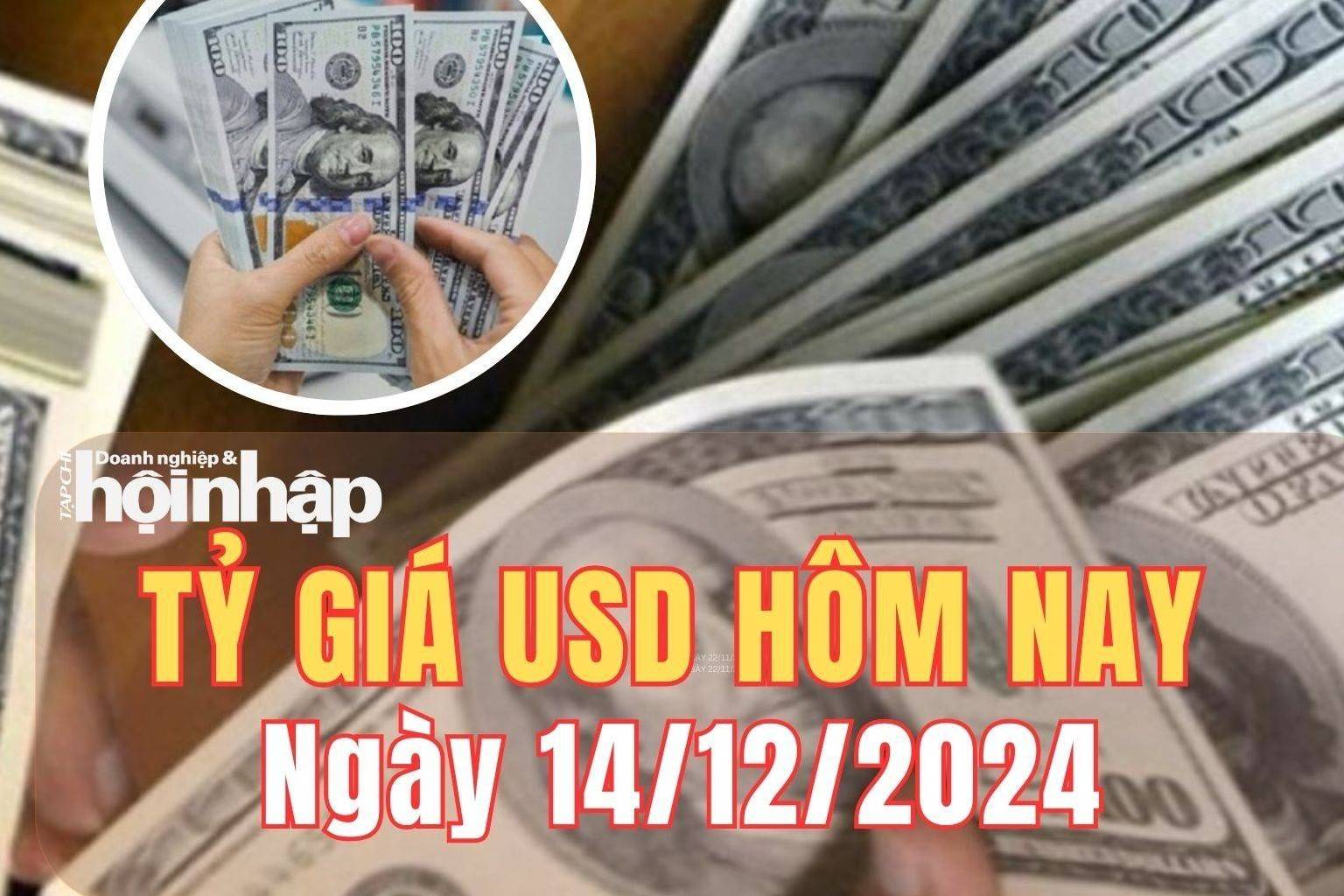 Tỷ giá USD hôm nay 14/12/2024: Đồng USD trong nước tăng nhẹ, thế giới ổn định