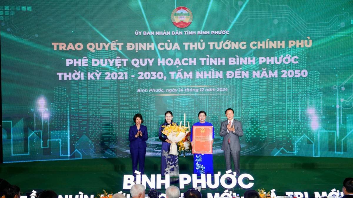 Hội nghị công bố Quy hoạch tỉnh Bình Phước: Cơ hội phát triển mới cho địa phương và vùng Đông Nam Bộ