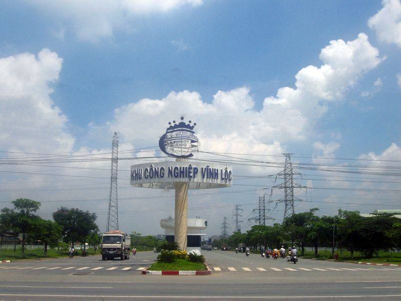 Khu Công nghiệp Vĩnh Lộc A- Huyện Bình Chánh.Diện tích khu công nghiệp tại xã Vĩnh Lộc A, huyện Bình Chánh là 84,590ha