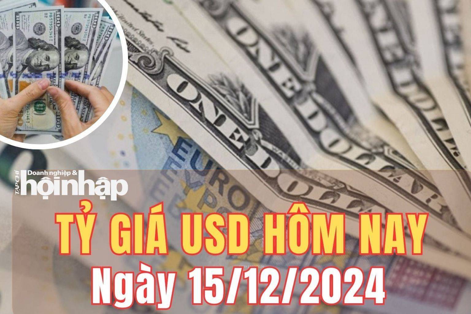 Tỷ giá USD hôm nay 15/12/2024: Chỉ số USD Index tăng tuần 0,84%, đạt 106,95 điểm