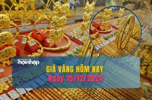 Giá vàng hôm nay 15/12: Vàng nhẫn tiếp đà giảm, trượt ngưỡng 85 triệu đồng/lượng