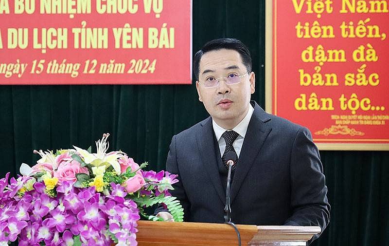 Ông Nông Việt Yên được bổ nhiệm giữ chức vụ Giám đốc Sở Văn hóa, Thể thao và Du lịch tỉnh Yên Bái
