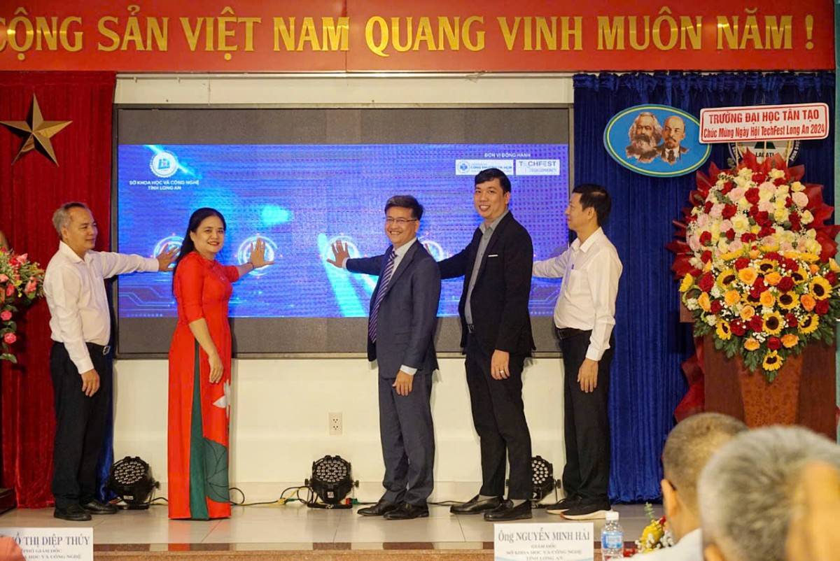 ông Nguyễn Minh Hải - Giám đốc Sở Khoa học và Công nghệ tỉnh Long An