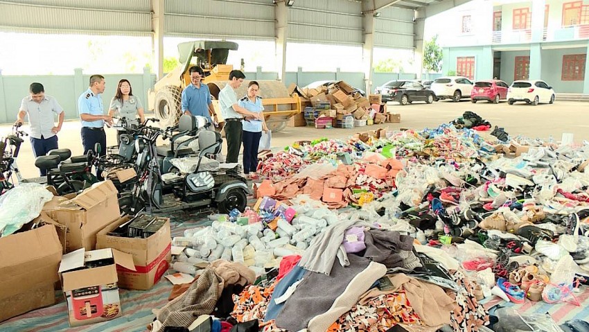 Lực lượng QLTT đã tiêu hủy hàng hóa vi phạm trị giá 205 tỷ đồng