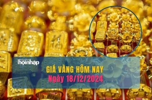 Giá vàng hôm nay 18/12: Giá vàng thế giới quay đầu giảm