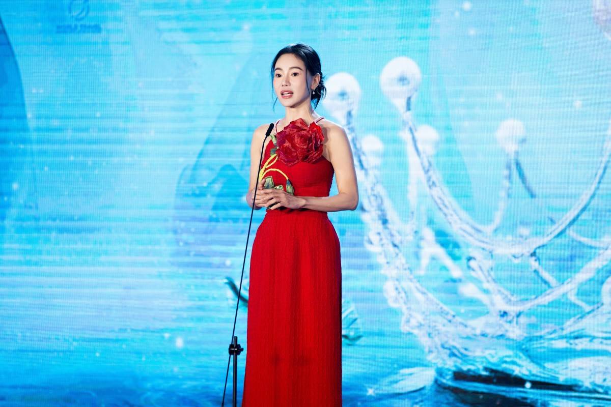 Thạc sĩ Phạm Kim Dung phát biểu tại họp báo