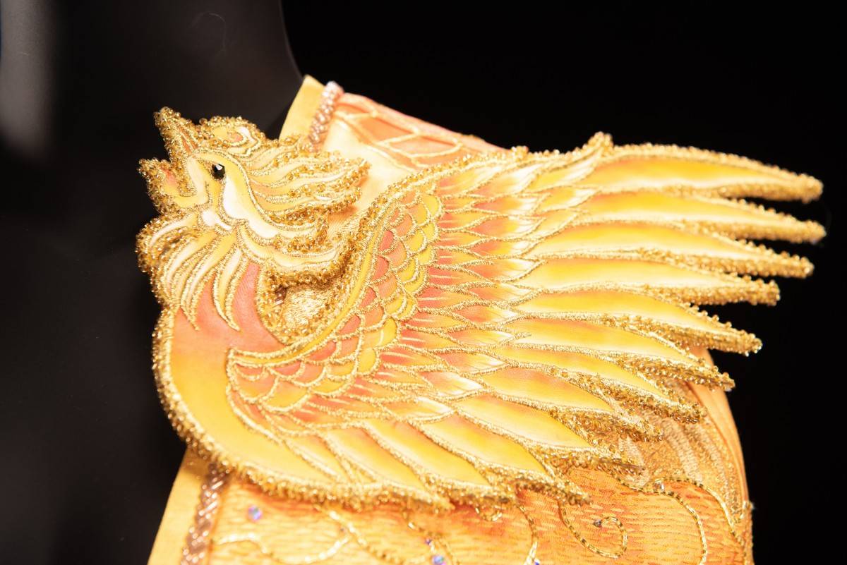 Cận cảnh Phượng bào