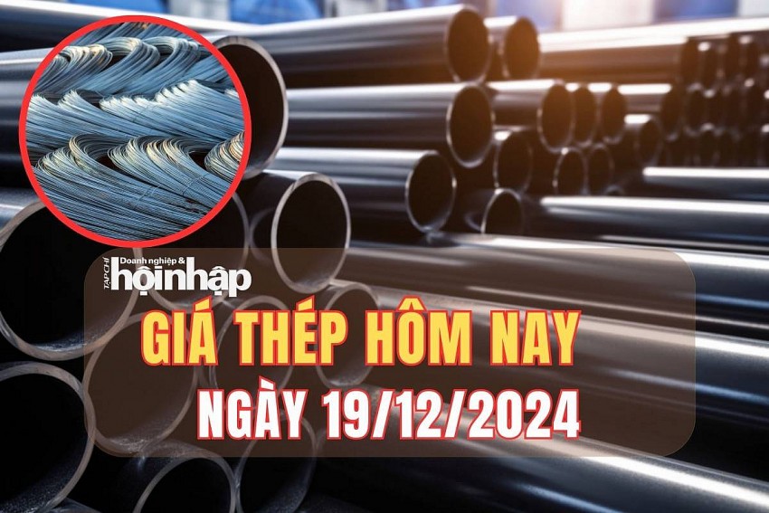 Giá thép hôm nay 19/12: Thép nội địa giữ nguyên giá bán, thép quốc tế giảm