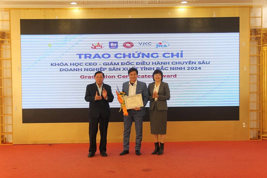 Hiệp hội DNNVV Bắc Ninh nâng tầm quản trị với Chương trình Giám đốc điều hành chuyên sâu từ Nhật Bản