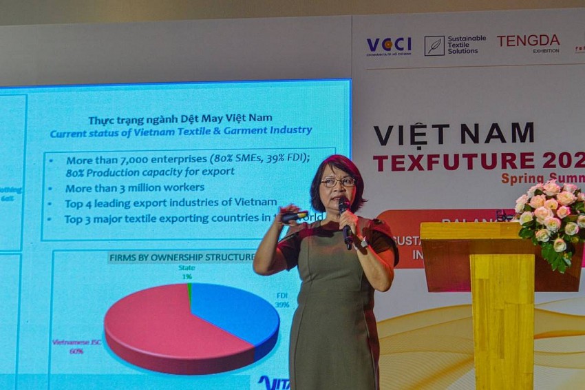 Doanh nghiệp dệt may trước yêu cầu chuyển đổi kép để 