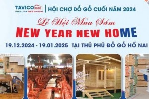 Khai mạc Hội chợ đồ gỗ cuối năm 2024 tại Đồng Nai