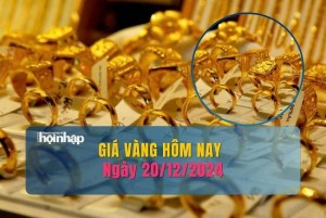 Giá vàng hôm nay 20/12: Giá vàng giảm mạnh 1 triệu đồng/lượng