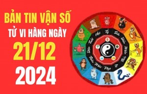 Tử vi - Vận số ngày 21/12/2024: Con giáp nào được quý nhân hỗ trợ, tài lộc dồi dào, công việc thuận buồm xuôi gió