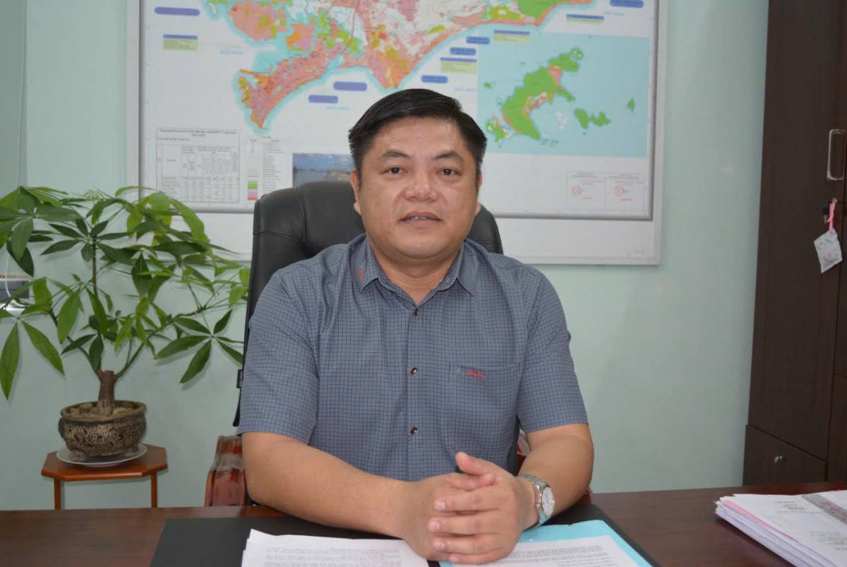 ông Vũ Ngọc Đăng- Chi cục trưởng Chi cục phát triển Nông thôn Bà Rịa- Vũng Tàu 