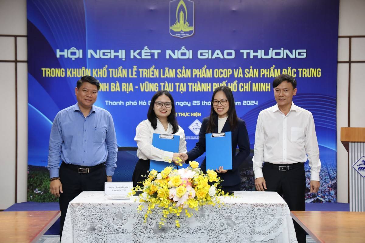 Các đơn vị ký kết Biên bản thỏa thuận hợp tác kinh doanh tại Hội nghị