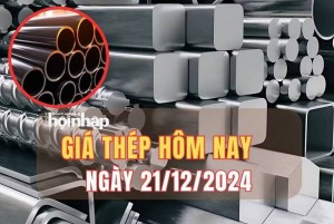 Giá thép hôm nay 21/12: Thép nội địa ổn định, thép quốc tế giảm mạnh