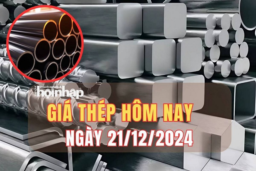 Giá thép hôm nay 21/12: Thép nội địa ổn định, thép quốc tế giảm mạnh 