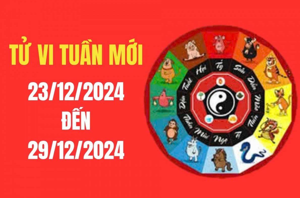 Tử vi tuần mới 12 con giáp từ 23/12 - 29/12/2024 sẽ cung cấp cho bạn những dự đoán chi tiết về Tài chính, công việc, sức khỏe và tình cảm