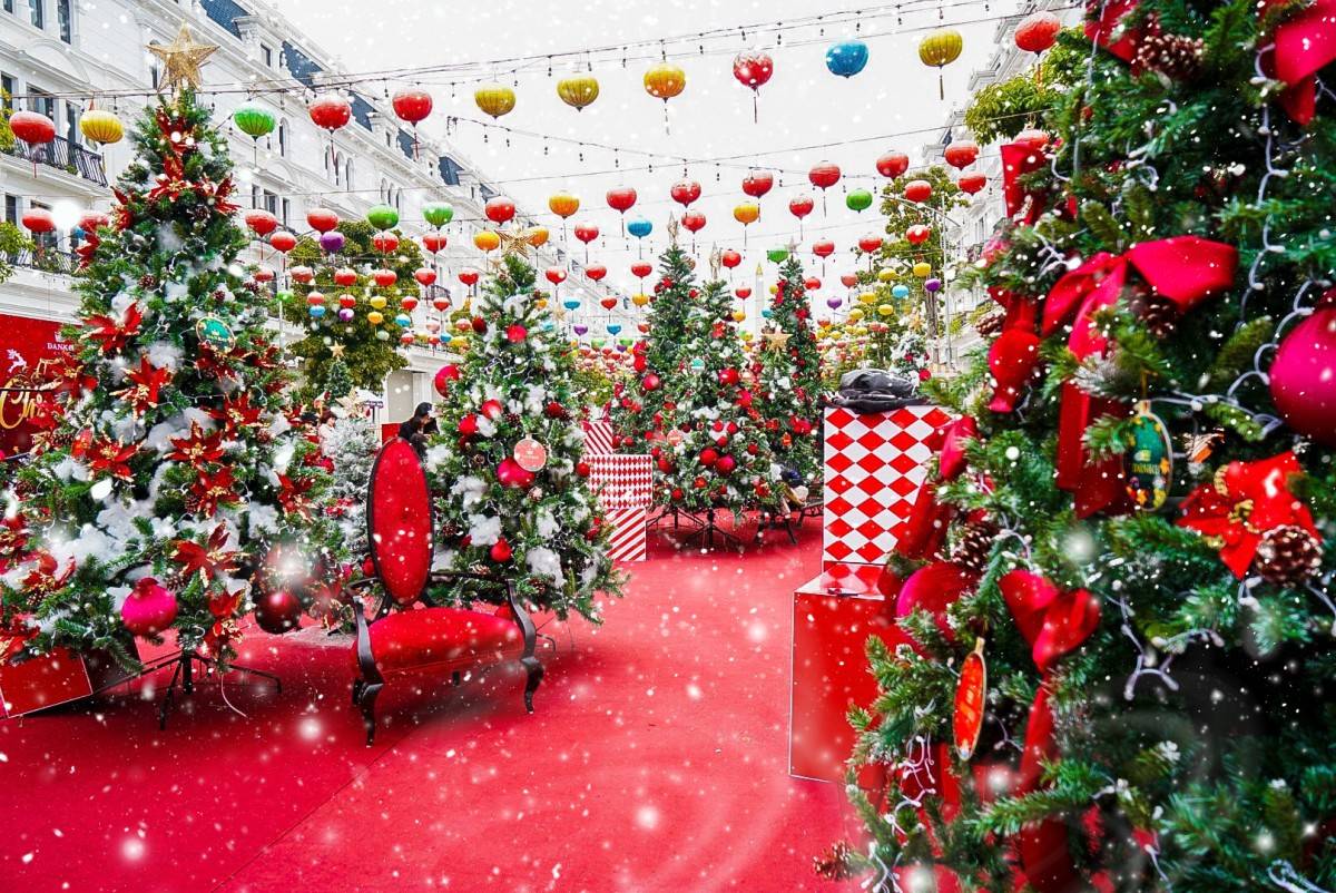 Danko City - Điểm đến Giáng sinh rực rỡ và độc đáo nhất Thái Nguyên giáng sinh; Tại Danko City;