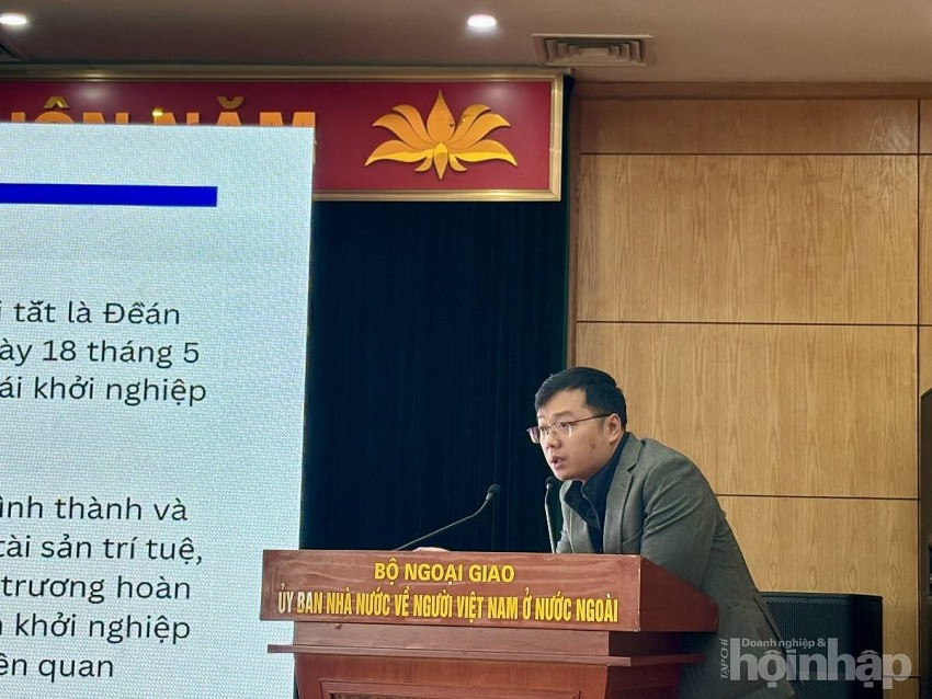 Ông Phạm Duy, đại diện Trung tâm Hỗ trợ Khởi nghiệp Sáng tạo Quốc gia