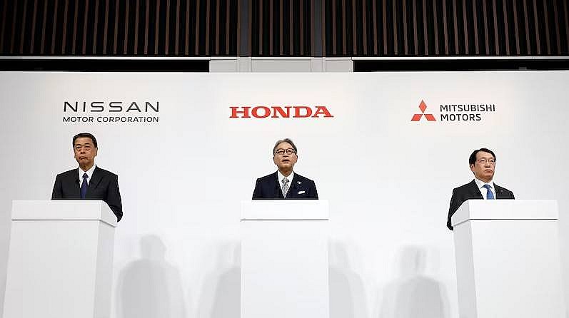 Honda và Nissan bắt đầu đàm phán sáp nhập