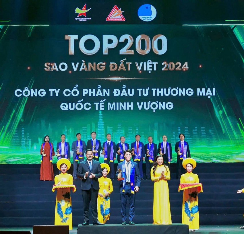 Doanh nghiệp Thái Bình ghi dấu ấn tại giải Sao Vàng Đất Việt 2024