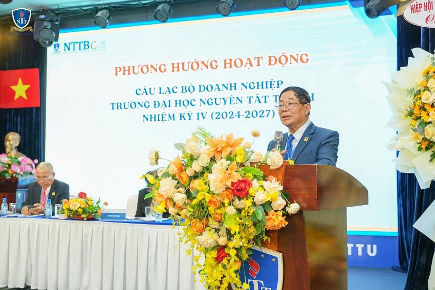 CLB Doanh nghiệp Trường ĐH Nguyễn Tất Thành: Đổi mới, sáng tạo để bứt phá, vươn cao, bay xa