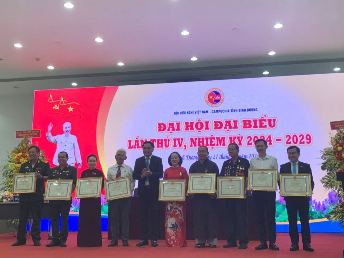 Hội Hữu nghị Việt Nam - Campuchia tỉnh Bình Dương: Góp phần tích cực vào việc thắt chặt tình đoàn kết, hữu nghị