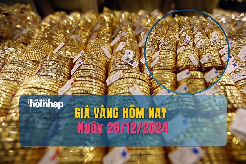 Giá vàng hôm nay 28/12: Giá vàng miếng SJC, vàng nhẫn tròn trơn tiếp đà tăng vọt Giá vàng hôm nay 28/12: Giá vàng miếng SJC, vàng nhẫn tròn trơn tiếp đà tăng vọt