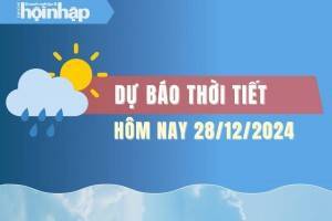 Thời tiết hôm nay 28/12: Bắc Bộ hửng nắng, không khí lạnh tăng cường gây mưa ở Trung Bộ