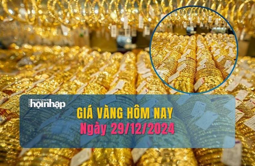 Giá vàng hôm nay 29/12: Giá vàng nhẫn tăng mạnh