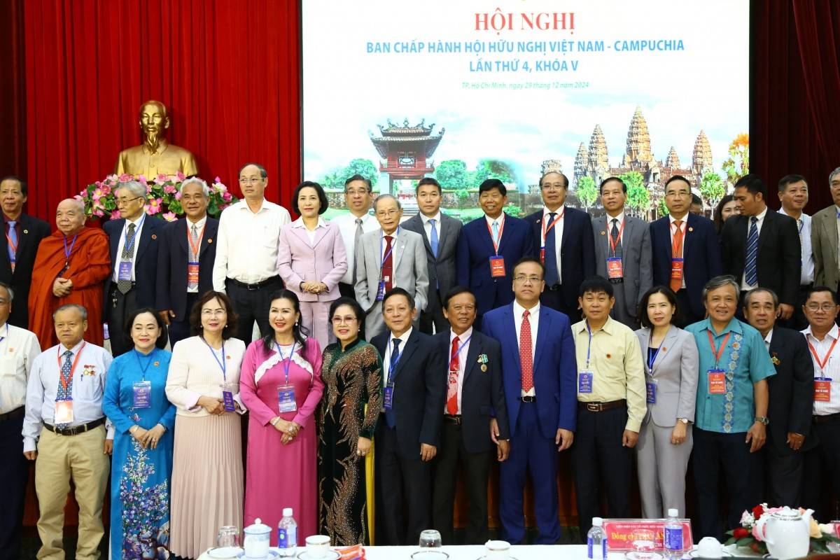 Hội nghị BCH Hội Hữu nghị Việt Nam - Campuchia: gắn kết và thúc đẩy tình đoàn kết giữa hai dân tộc