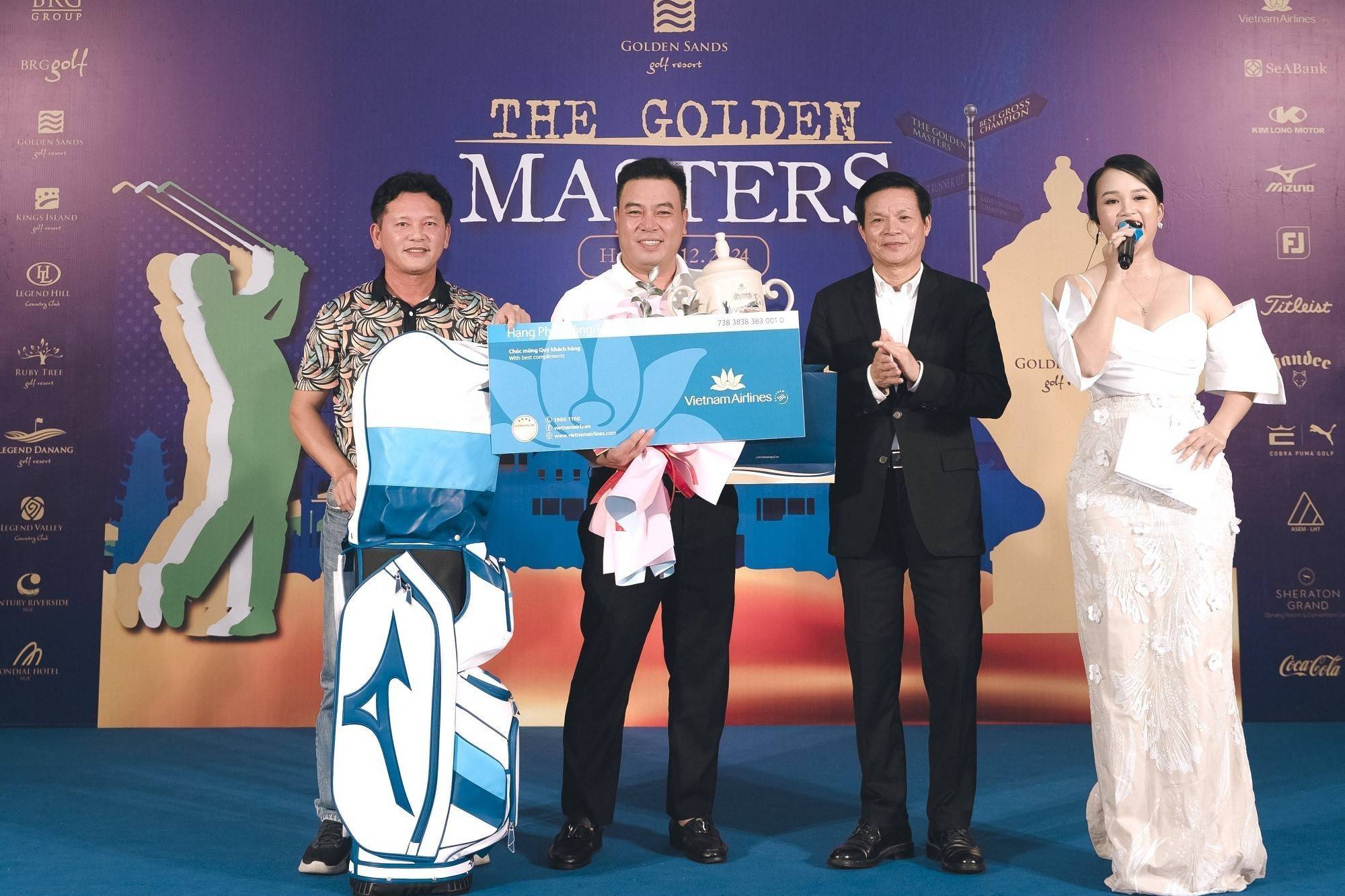 Sự kiện gôn đầu tiên tại Golden Sand Golf Resort Huế mang tên The Golden Masters