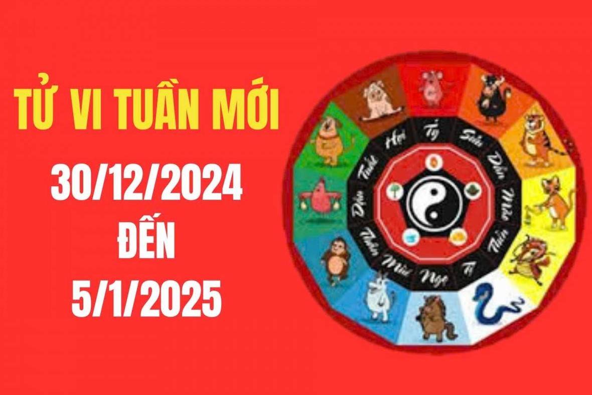 Tử vi tuần mới 12 con giáp từ 30/12 - 05/01/2025: 4 con giáp may mắn nhiều tài lộc nhất trong tuần