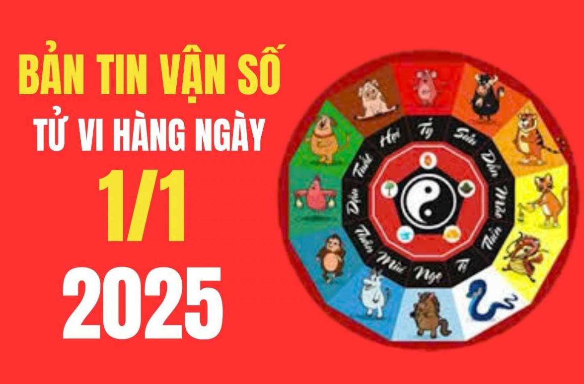 Tử vi - Vận số ngày 01/01/2025:  Tuổi nào có vận trình Tài lộc may mắn ?