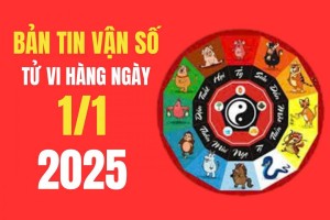 Tử vi - Vận số ngày 01/01/2025:  Tuổi nào có vận trình Tài lộc may mắn ?