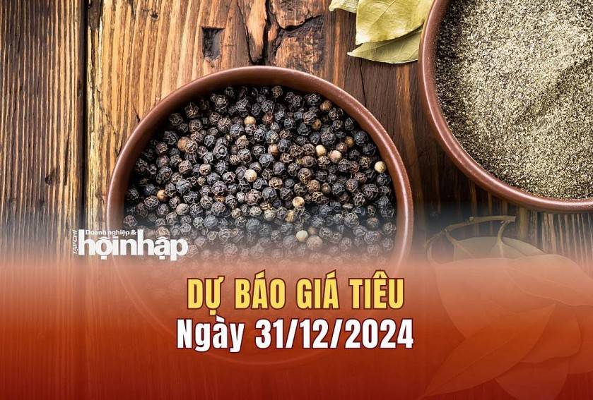 Dự báo giá tiêu 31/12: Giá tiêu nội địa ổn định, giá tiêu quốc tế tăng