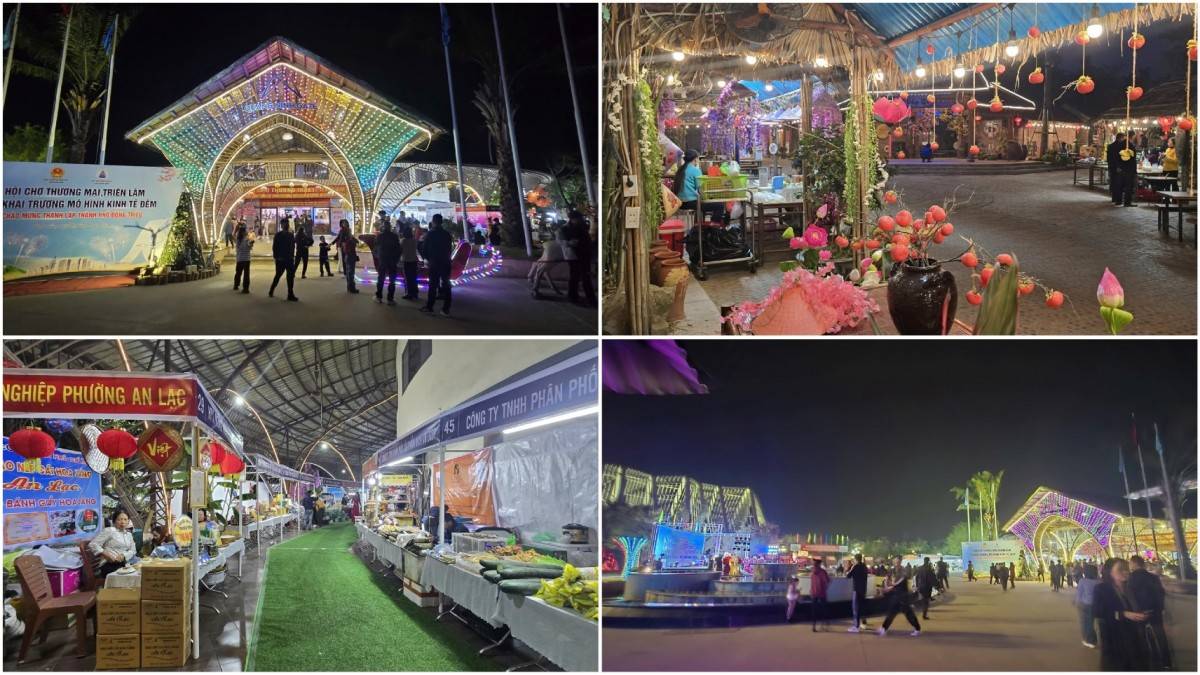 Đông Triều: Hoành tráng khai mạc hội chợ, mô hình kinh tế đêm