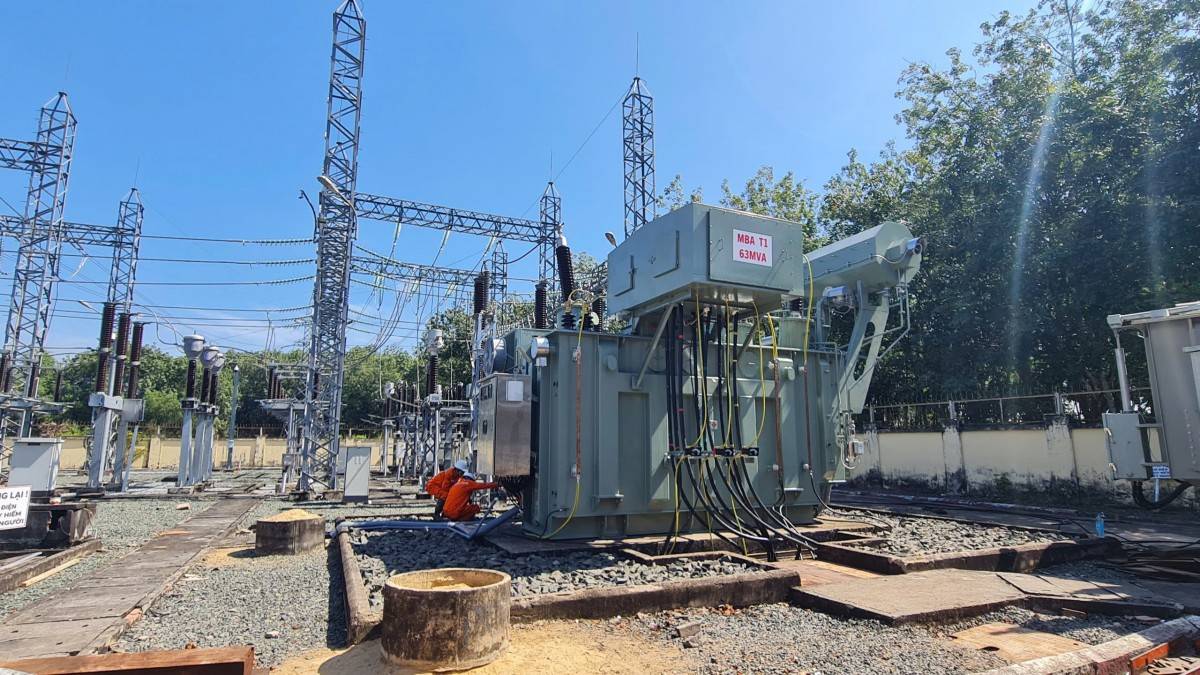 Kiểm tra trước khi đóng điện công trình Nâng công suất TBA 110kV Chơn Thành (Bình Phước)   từ 2x40MVA lên 2x63MVA” giai đoạn 2, ngày 30/12 Kiểm tra trước khi đóng điện công trình Nâng công suất TBA 110kV Chơn Thành (Bình Phước)   từ 2x40MVA lên 2x63MVA” giai đoạn 2, ngày 30/12