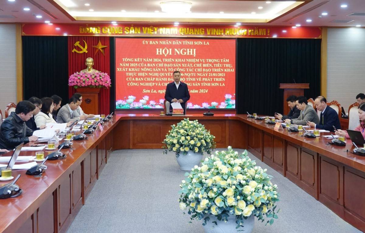 Sơn La: Giá trị xuất khẩu nông sản đạt 190 triệu USD trong năm 2024