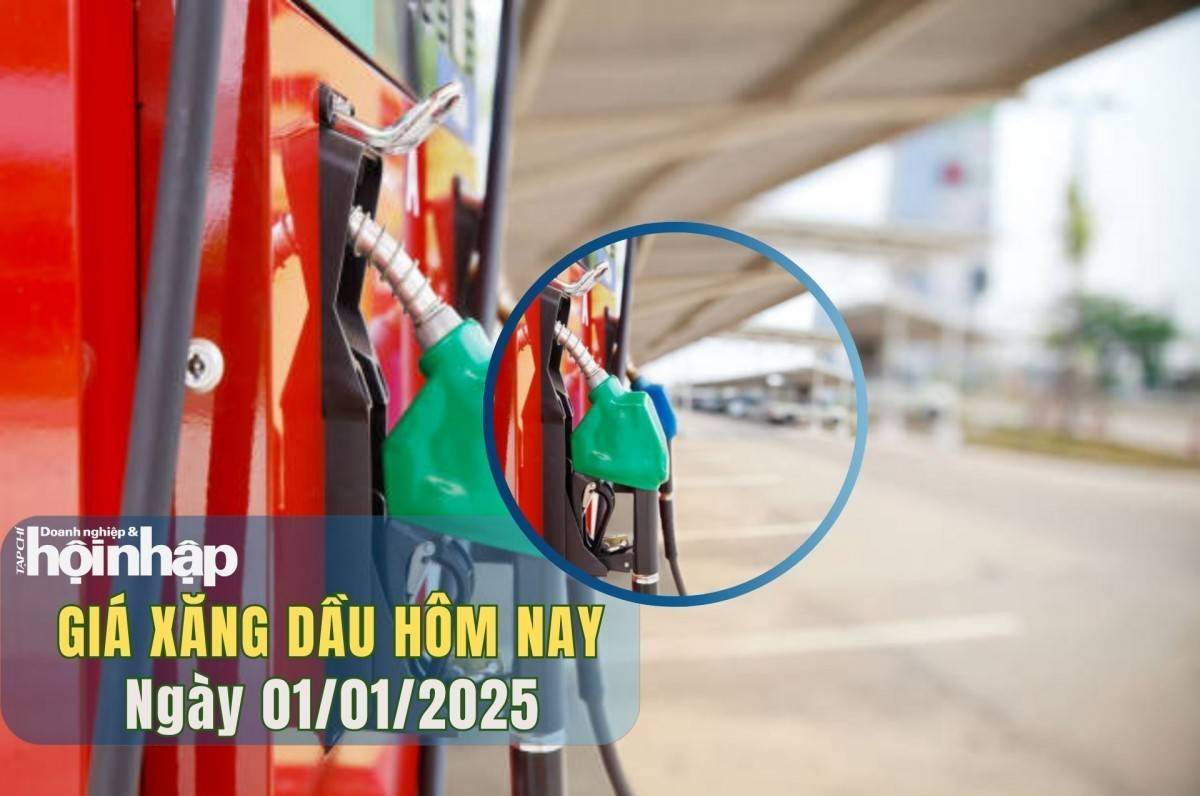 Giá xăng dầu hôm nay 1/1/2025: Giá dầu thế giới tăng nhẹ dịp cuối năm