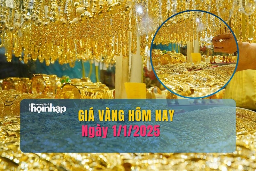 Giá vàng hôm nay 1/1:  Giá vàng miếng SJC, vàng nhẫn tròn trơn tiếp đà giảm mạnh Giá vàng hôm nay 1/1:  Giá vàng miếng SJC, vàng nhẫn tròn trơn tiếp đà giảm mạnh