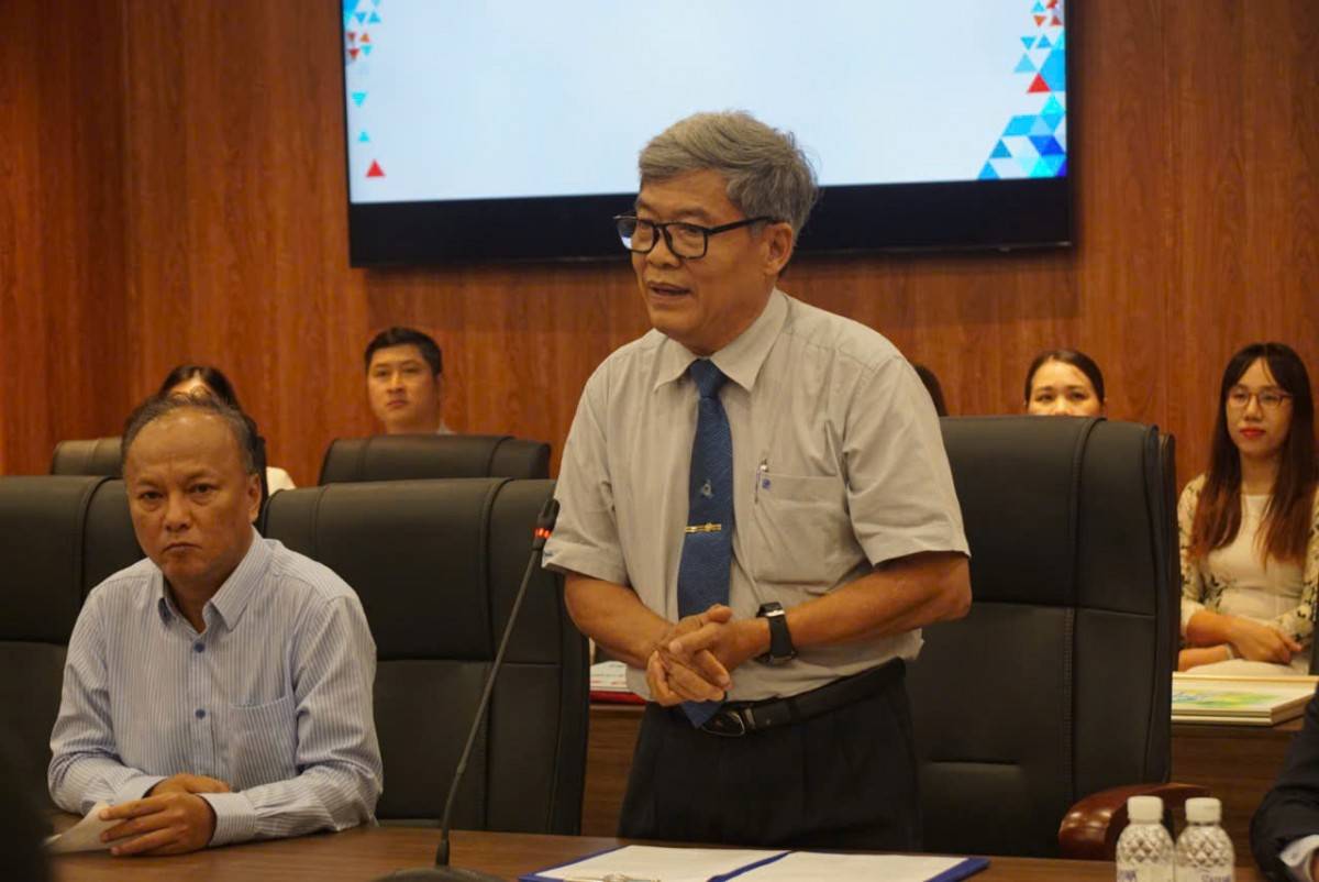 Phó Giáo sư, Tiến sĩ Trần Thiên Phúc - Phó Hiệu trưởng Trường Đại học Bách Khoa - ĐH Quốc gia - HCM